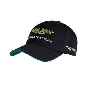 Aston Martin Aramco Cognizant F1 2023 Official Team Cap - Black / New No Tags
